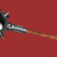 1.png Superman 2025 - Hawkgirl mace 3D model