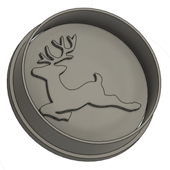 Raindeer-2-iso.png Christmas Reindeer Jumping Cutter and Stamp