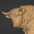 I13.jpg Polygonal Bull Statue