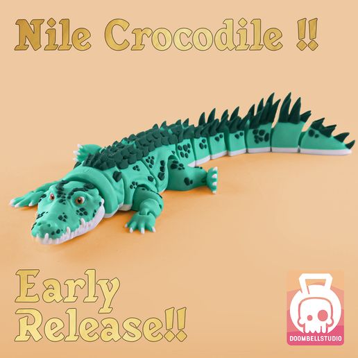 🐊✨ The Nile Crocodile ✨🐊 3D model