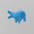 download-2.png 3D Printable Low - Poly Hippopotamus STL File