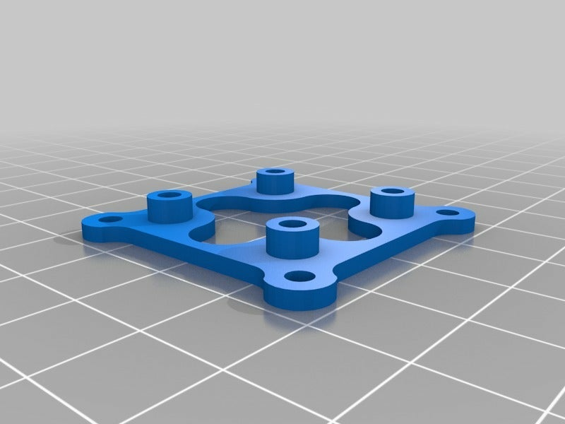 0d07e4b71c342791cead49fe70a7e88e.png Free STL file LUMENIER MICRO LUX F4 Adapter Flight controler 20x20mm/30.5x30.5mm・Object to download and to 3D print, Microdure