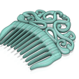 Hair-comb-13-low-91.png FRENCH PLEAT HAIR COMB Multi purpose Female Style Braiding Tool hair styling roller braid accessories for girl headdress weaving fbh-13 3d print cnc