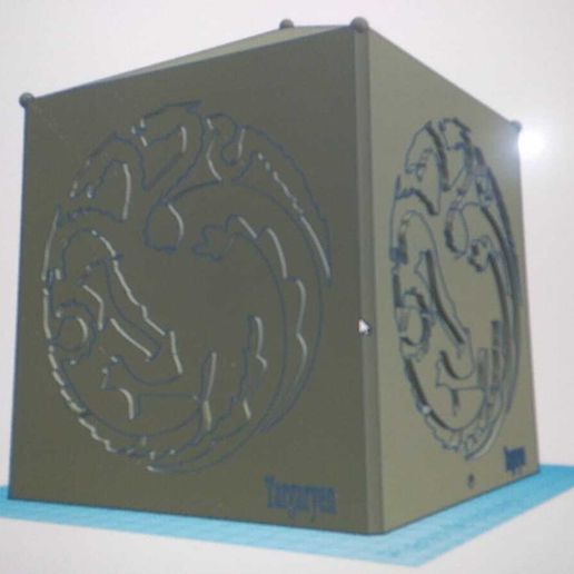 games of thrones lamp 3D model