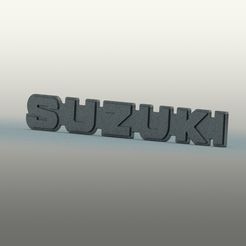 s3.jpg Télécharger fichier STL Logo emblème avant Suzuki santana samurai • Design pour impression 3D, j3d