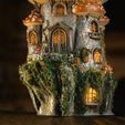2.jpg Mushroom Cottage - Lámpara Fantasy Cozy Fairy Tale