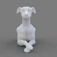 untitled.13.jpg Dog sitting pose 3d printable model