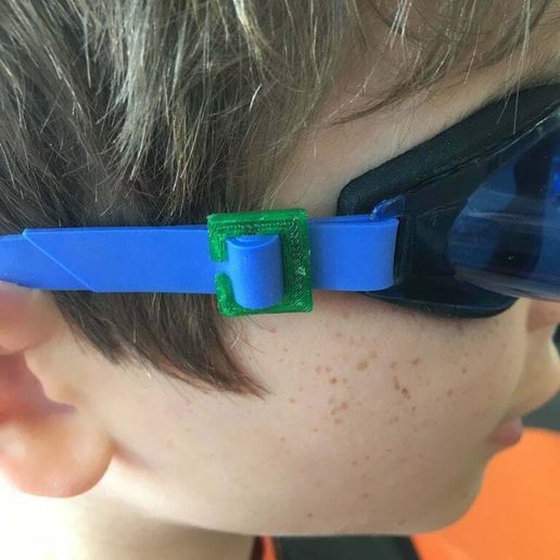 Goggle Strap Holder - 3D model önizlemesi