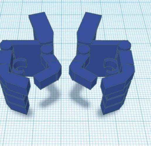 Transformers Hands for TR Soundwave - 3D model önizlemesi