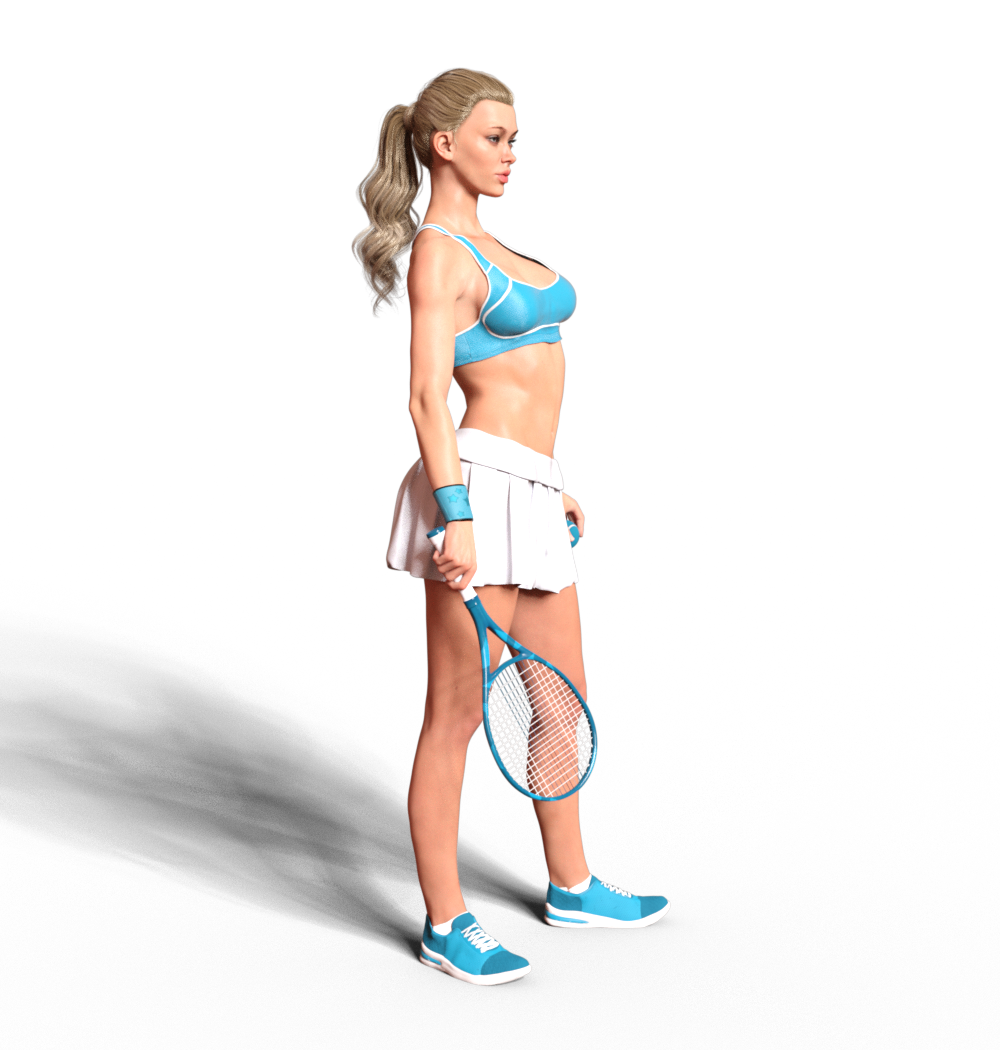 tennis-girl-1-2-3-4.png Fichier STL fille du tennis・Plan imprimable en 3D à télécharger, gigi_toys