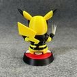 z5775306743718_406610be33e60675dc5b7ce81f5dc20a.jpg Pikachu Wolverine - STL & 3mf Multicolor