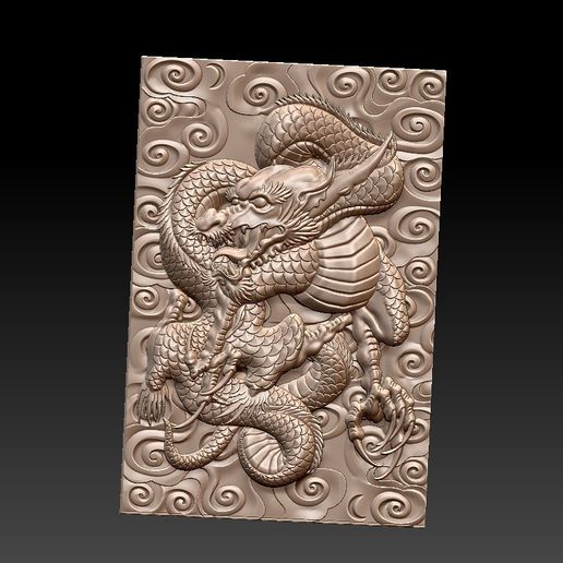 dragon 3D model