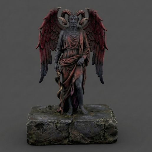 Astaroth Goetia Demon STL Statue