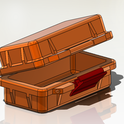 Captura.png Archivo STL Waterproof Case-box (estuche)・Diseño imprimible en 3D para descargar