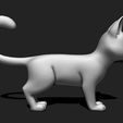 4.jpeg Gato dos desenhos animados para impressão 3D Modelo de impressão 3D