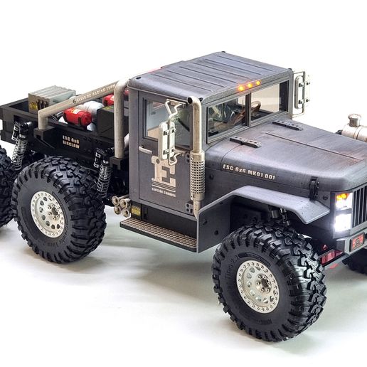 ESC-6x6-MK1-ST_17.jpg ESC 6x6 MK1 "Six Claw 6x6" _1/10 RC Body and Chassis
