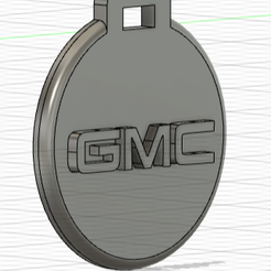 Gmc-1.png Pendentif porte clé GMC / GMC Llavero ornamental