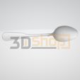 tablespoon_main7.jpg Spoon (Design1) - Table spoon, Kitchen tool, Kitchen equipment, Cutlery, Food, dining cutlery, decoration, 3D Scan, STL File