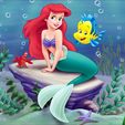 wp7728368.jpg LAMP / LITHO Ariel the Little Mermaid
