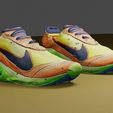 running-shoes-matte-colored-3d-model-efa2aaf28d.jpg Running Shoes Matte Colored