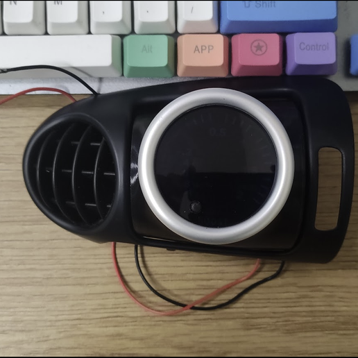 Mercedes W203 Air vent gauge holder