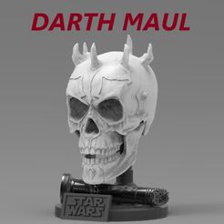 311.jpg STL file DARTH MAUL SKULL・3D printing model to download