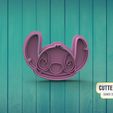stitch-cara.jpg Fichier STL Découpeur de biscuits Stitch Cara Stitch Head・Design imprimable en 3D à télécharger