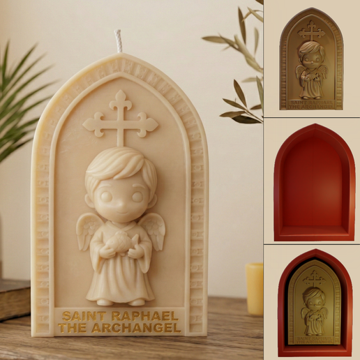 Saint Raphael the Archangel - 3D PRINTABLE MODEL