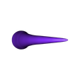 Fang_Part2.stl STL file Tom Riddle Diary and The Basilisk Fang - Harry Potter・3D printer design to download