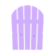 Back.stl STL-Datei Adirondack Chair kostenlos・3D-Druckvorlage zum Herunterladen