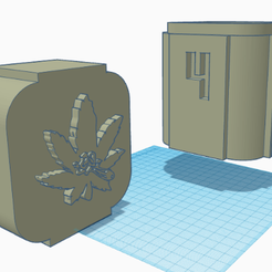 weed.png Archivo STL 420 JAR・Plan para descargar y imprimir en 3D