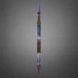 EternalFlamesPrint_frame_0060.jpg Kingdom Hearts Axel Eternal Flames Chakrams for Cosplay