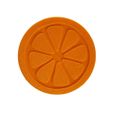 ORANGE COASTER.jpg Citrus Fruit Slice Coaster