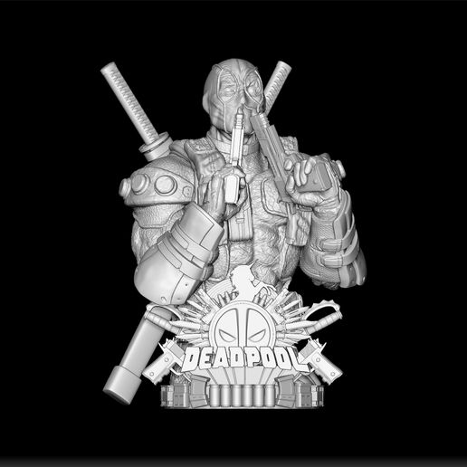 Deadpool - 3D model önizlemesi