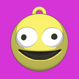 smiling3.png smiling friends logo keychain