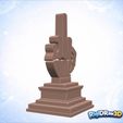jpg_frame_02.jpg Große Textnachricht-Steinskulptur - RDW3D-YKLA4