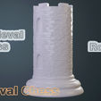 Rook.png MEDIEVAL CHESS 3D PRINT