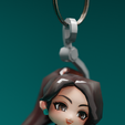 Render02.png Chibi Sage - Keychain - Valorant