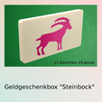 Steinbock.png Gift box zodiac sign Capricorn