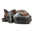 foxy_painted_1.jpg Foxy! Melanistic Fox model (single and multi material versions)