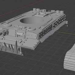 hull.jpg Free STL file WARHAMMER ORK TIGER・Model to download and 3D print