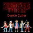 im il N ar | NRG [RO Sey pf | ey | ee STRANGER THINGS - COOKIE CUTTER - 5 MODELS
