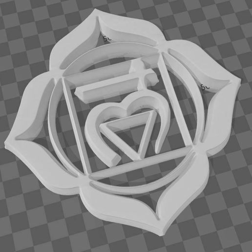 RootChakraPic.jpg Root Chakra Wall Art 2.5D