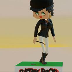 betty-cavaliere.png Download STL file betty rider • 3D printing design, Majin59