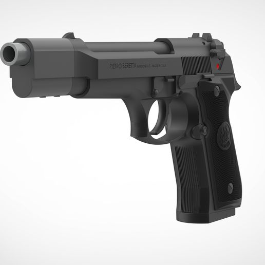 Beretta 92FS ブラック トイガン 🔫 Pistol Beretta 92FS from the movie Underworld 2003 3D print