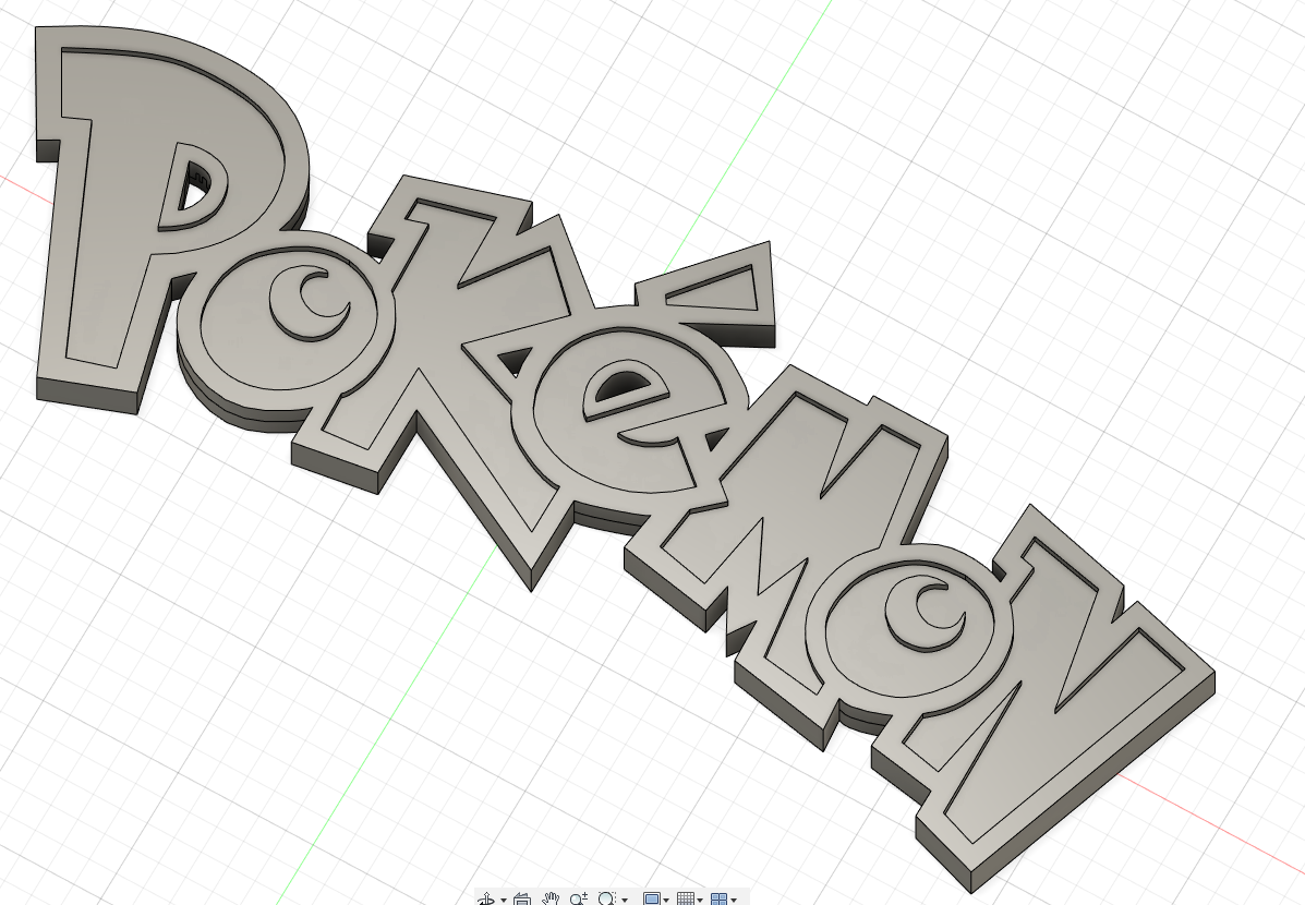 Stl File Pokemon Logo 3d Printable Model To Download Cults