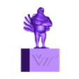 full.stl Virginia Tech Hokies football mascot statue - 3d Print