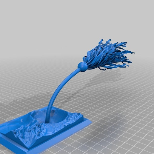 Deep impact, comet approaching crater? - 3D model önizlemesi