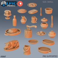 3067-Tavern-Decoration-Scatter-Small.png Tavern Equipment Scatter ‧ DnD Miniature ‧ Tabletop Miniatures ‧ Gaming Monster ‧ 3D Model ‧ RPG ‧ DnDminis ‧ STL FILE