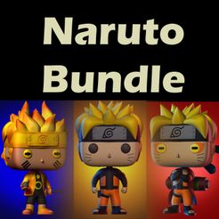 render todos.jpg 3D-Datei (Mar. Offer) Naruto Funko - Bundle・Design für 3D-Drucker zum herunterladen, josehenrique1500